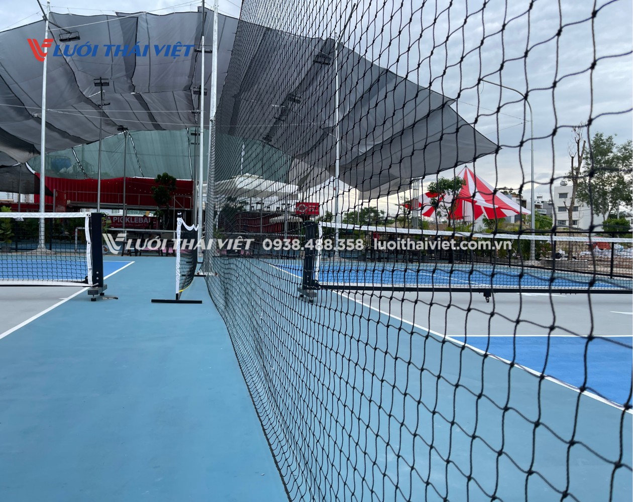 Lưới sân pickleball